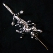 Rampant Lion Kilt Pin